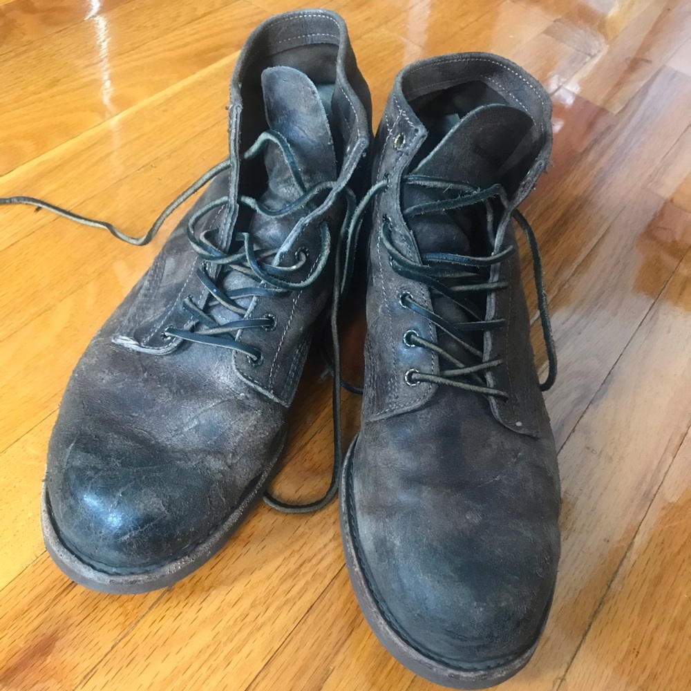 Frye Bowery Lace up boots